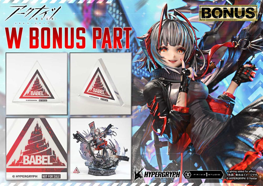 Arknights Concept Masterline Series Statue 1/6 W Elite 2 Bonus Ver. 46 cm