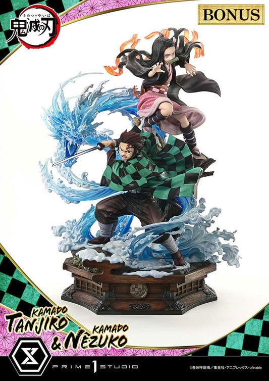 Demon Slayer: Kimetsu no Yaiba Concept Masterline Series Statue 1/6 Nezuko & Tanjiro Ultimate Bonus Ver. 56 cm Statues