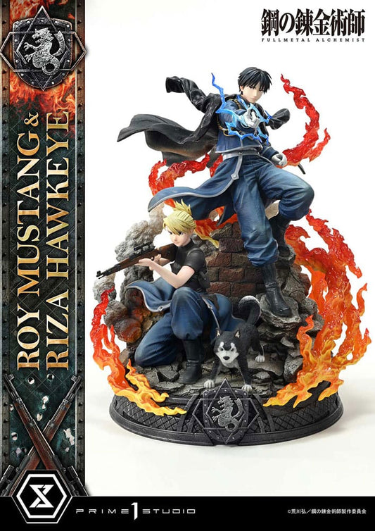 Fullmetal Alchemist Concept Masterline Statue 1/6 Roy Mustang & Riza Hawkeye Regular Version 50 cm Statues