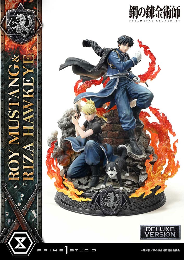 Fullmetal Alchemist Concept Masterline Statue 1/6 Roy Mustang & Riza Hawkeye Deluxe Version 50 cm Statues