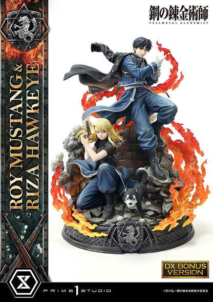 Fullmetal Alchemist Concept Masterline Statue 1/6 Roy Mustang & Riza Hawkeye Deluxe Bonus Version 50 cm Statues