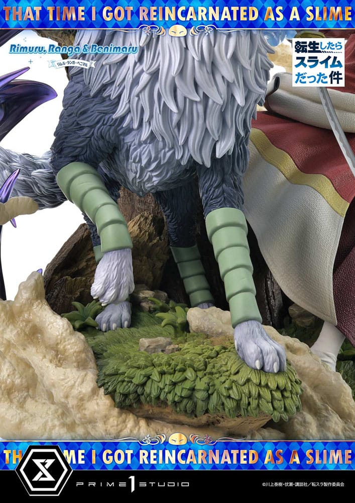 That Time I Got Reincarnated as a Slime Concept Masterline Series Statue 1/6 Rimuru, Ranga and Benimaru Deluxe Version 59 cm