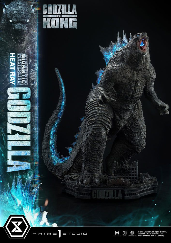 Godzilla vs. Kong Giant Masterline Statue Heat Ray Godzilla 87 cm Statues