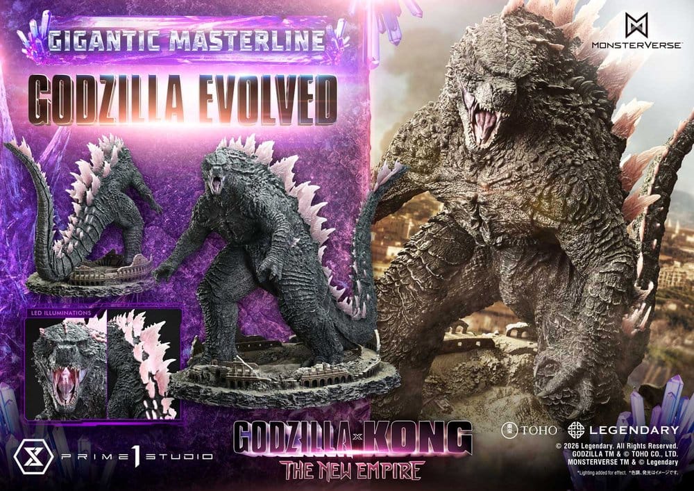 Godzilla x Kong: The New Empire (Film) Gigantic Masterline Series Statue Godzilla Evolved 93 cm