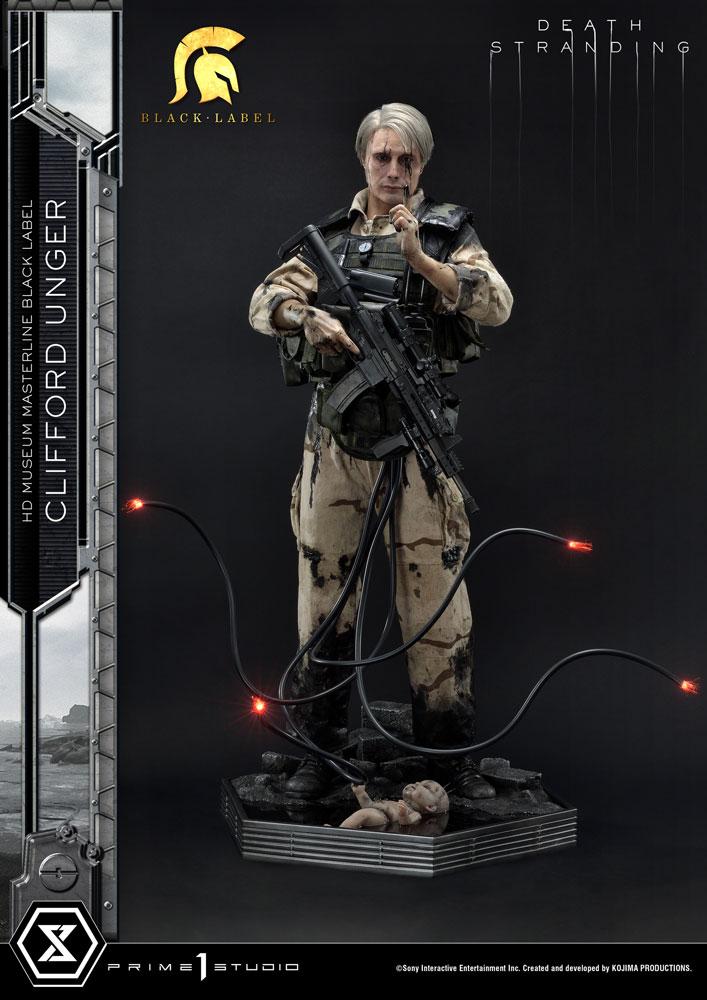 Death Stranding Statue 1/2 Clifford Unger Black Label 103 cm Statues