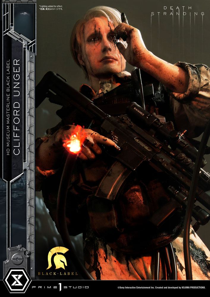 Death Stranding Statue 1/2 Clifford Unger Black Label 103 cm Statues