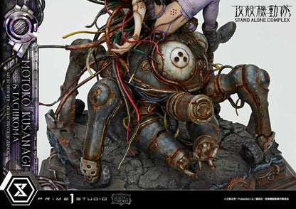 Ghost in the Shell Stand Alone Complex The Legend of Beauty and the Beast Statue 1/4 Motoko Kusanagi & Tachikoma Character color Art by Entei Ryu 53 cm