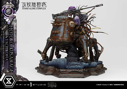 Ghost in the Shell Stand Alone Complex The Legend of Beauty and the Beast Statue 1/4 Motoko Kusanagi & Tachikoma Character color Art by Entei Ryu Bonus Version 53 cm