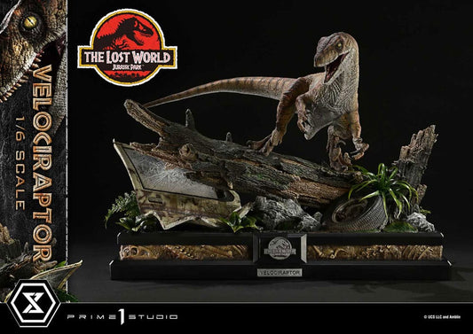 Jurassic Park II Legacy Museum Collection Statue 1/6 Velociraptor Bonus Version 41 cm Statues