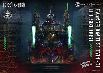 Neon Genesis Evangelion Life Size Bust 1/1 Test Type-01 (Concept by Josh Nizzi) Bonus Ver. 86 cm