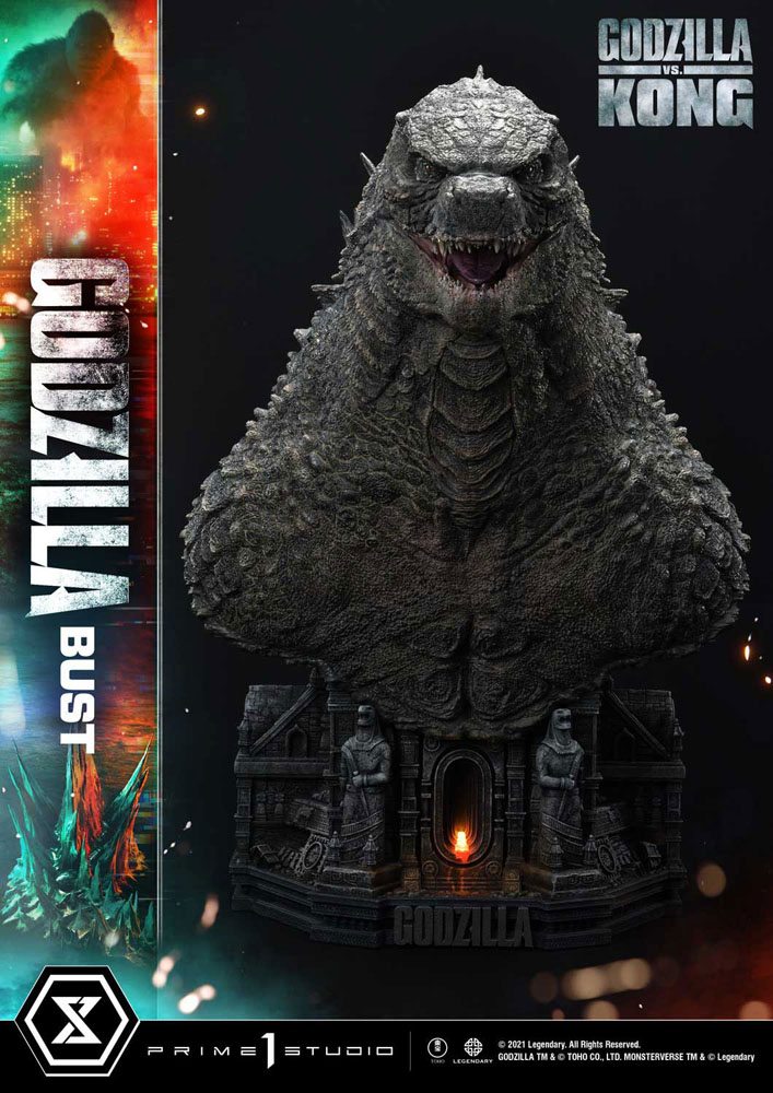 Godzilla vs Kong Bust Godzilla Bonus Version 75 cm Busts