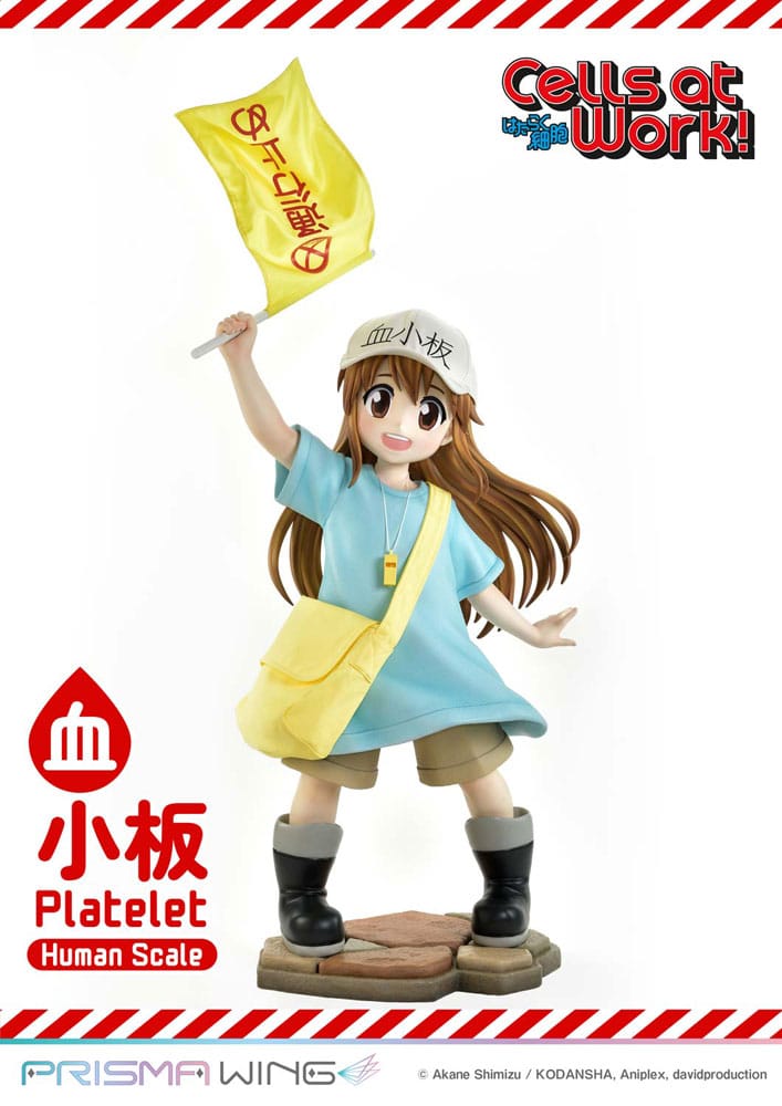Cells at Work! Life Scale Masterline Series Statue Platelet 100 cm Statues