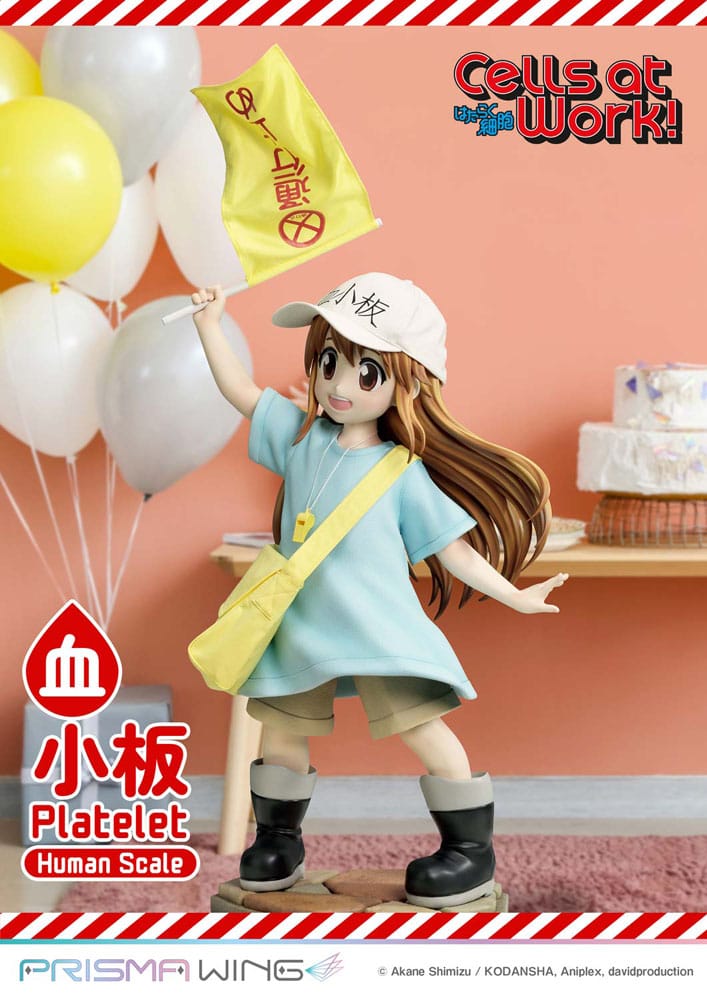 Cells at Work! Life Scale Masterline Series Statue Platelet 100 cm