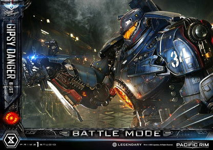 Pacific Rim Life Size Bust 1/1 Gipsy Danger Battle Mode 75 cm