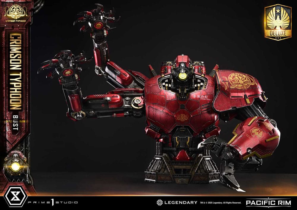 Pacific Rim Life Size Bust 1/1 Crimson Typhoon Deluxe Version 103 cm
