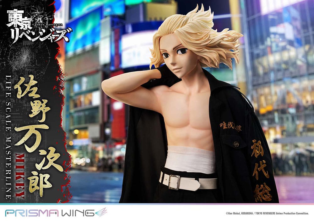 Tokyo Revengers Life Scale Masterline Series Statue Manjiro Sano 169 cm