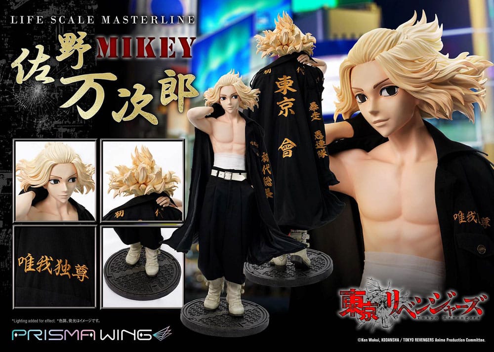 Tokyo Revengers Life Scale Masterline Series Statue Manjiro Sano 169 cm