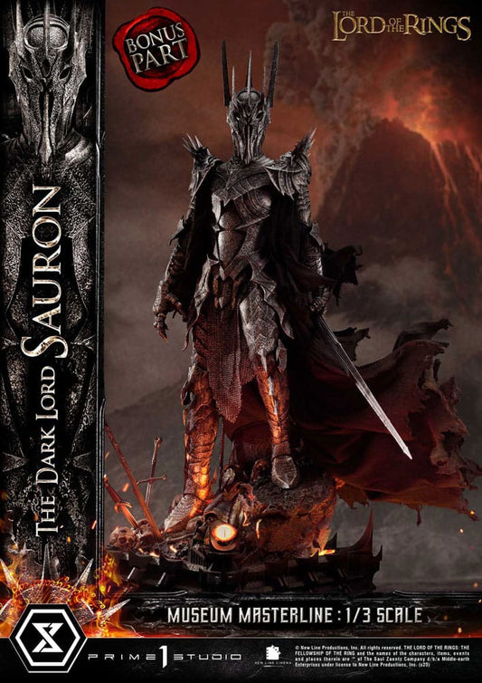 Lord of the Rings Museum Masterline Series Statue 1/3 The Dark Lord Sauron Bonus Version 117 cm Statues