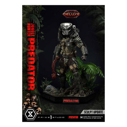 Predator Museum Masterline Statue 1/3 Jungle Hunter Predator Deluxe Bonus Version 90 cm Statues