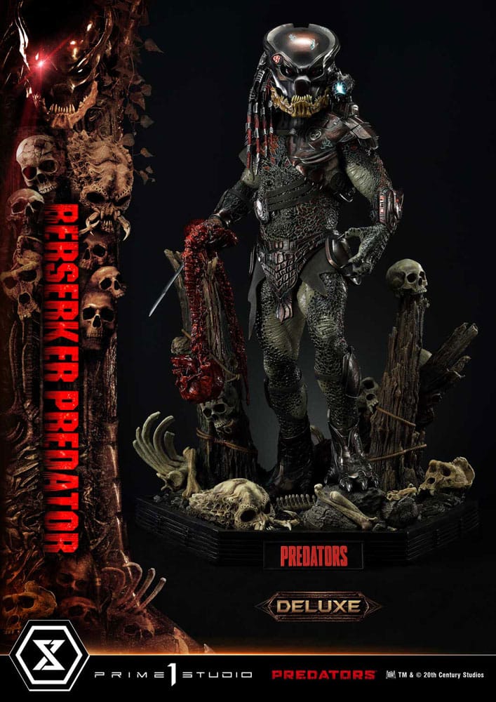 Predators Statue Berserker Predator Deluxe Version 100 cm Statues