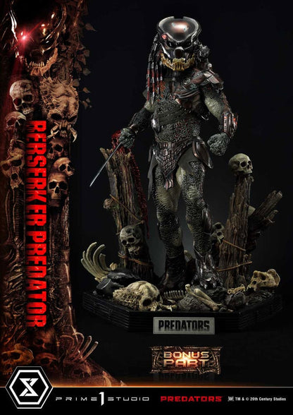 Predators Statue Berserker Predator Deluxe Bonus Version 100 cm Statues