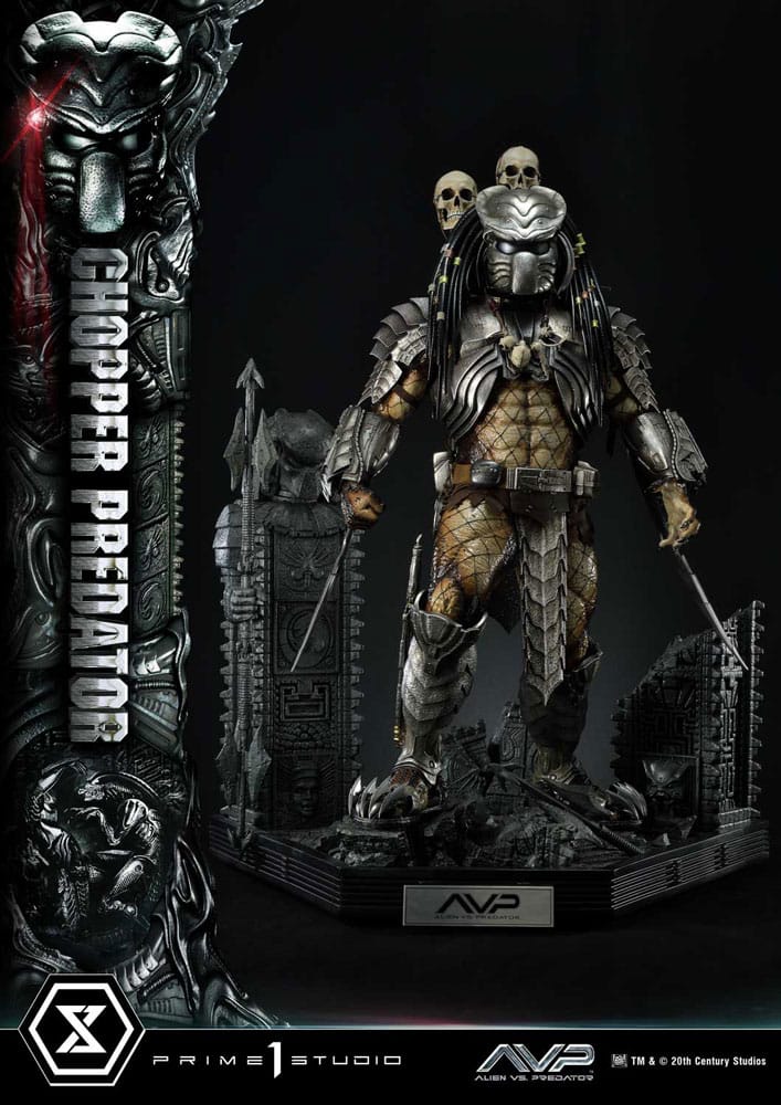 The Alien vs. Predator Museum Masterline Series Statue 1/3 Chopper Predator 103 cm Statues