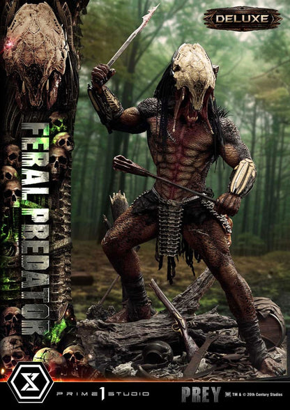Prey (Movie) Museum Masterline Series Statue 1/3 Feral Predator Deluxe Version 89 cm Statues