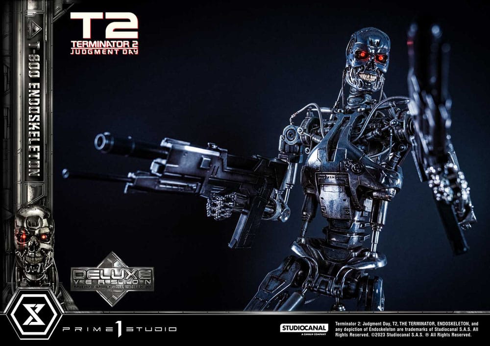 Terminator 2 Museum Masterline Series Statue 1/3 Judgment Day T800 Endoskeleton Deluxe Version 74 cm Statues