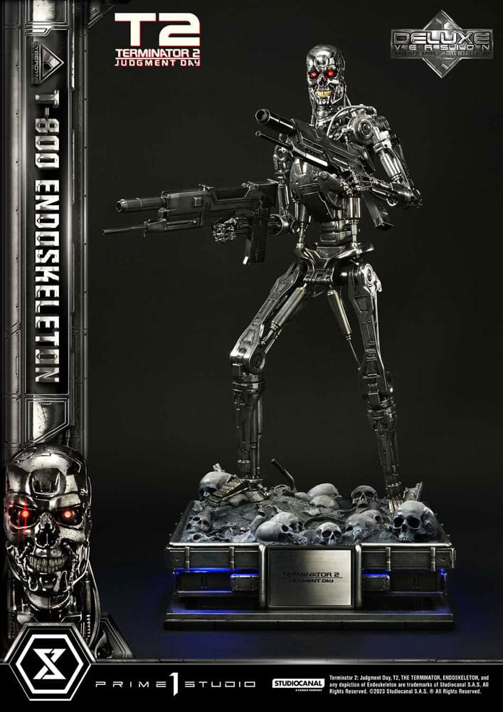 Terminator 2 Museum Masterline Series Statue 1/3 Judgment Day T800 Endoskeleton Deluxe Bonus Version 74 cm Statues