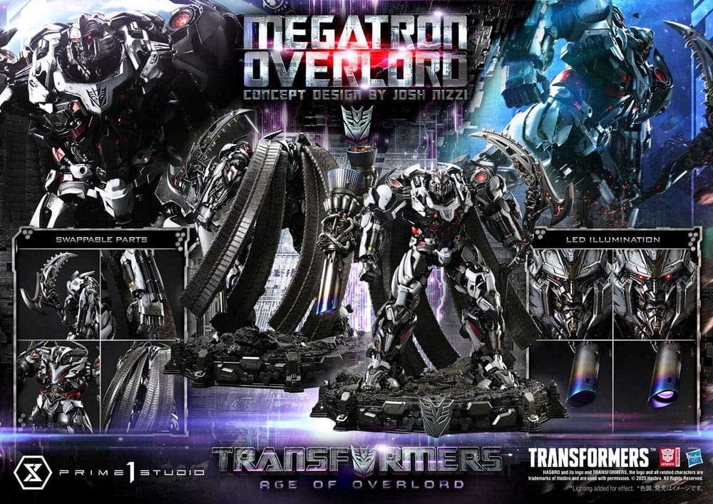 Transformers Generations I Museum Masterline Statue Megatron Overlord (Design by Josh Nizzi) Bonus Version 89 cm Statues