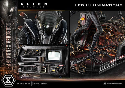 Alien: Romulus Museum Masterline XL Statue 1/3 Scorched Xenomorph 98 cm