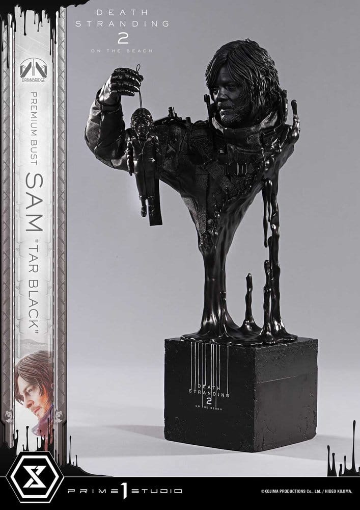 Death Stranding 2: On the Beach Premium Bust 1/3 Sam Tar Black 44 cm