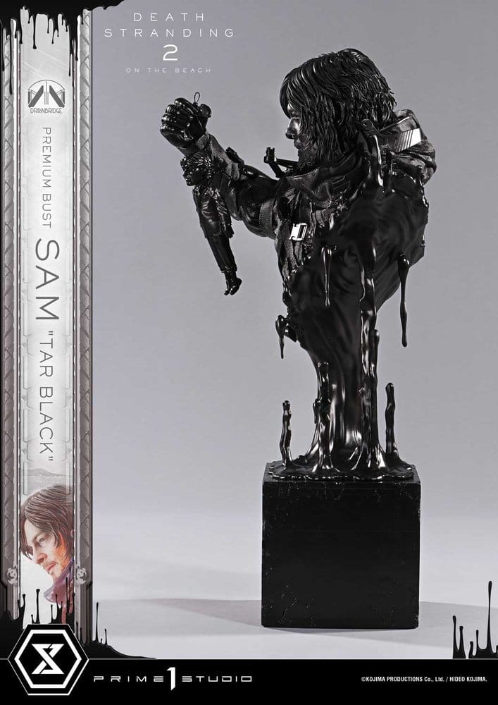 Death Stranding 2: On the Beach Premium Bust 1/3 Sam Tar Black 44 cm