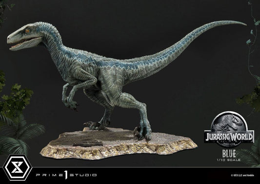 Jurassic World: Fallen Kingdom Prime Collectibles Statue 1/10 Blue (Open Mouth Version) 17 cm Statues