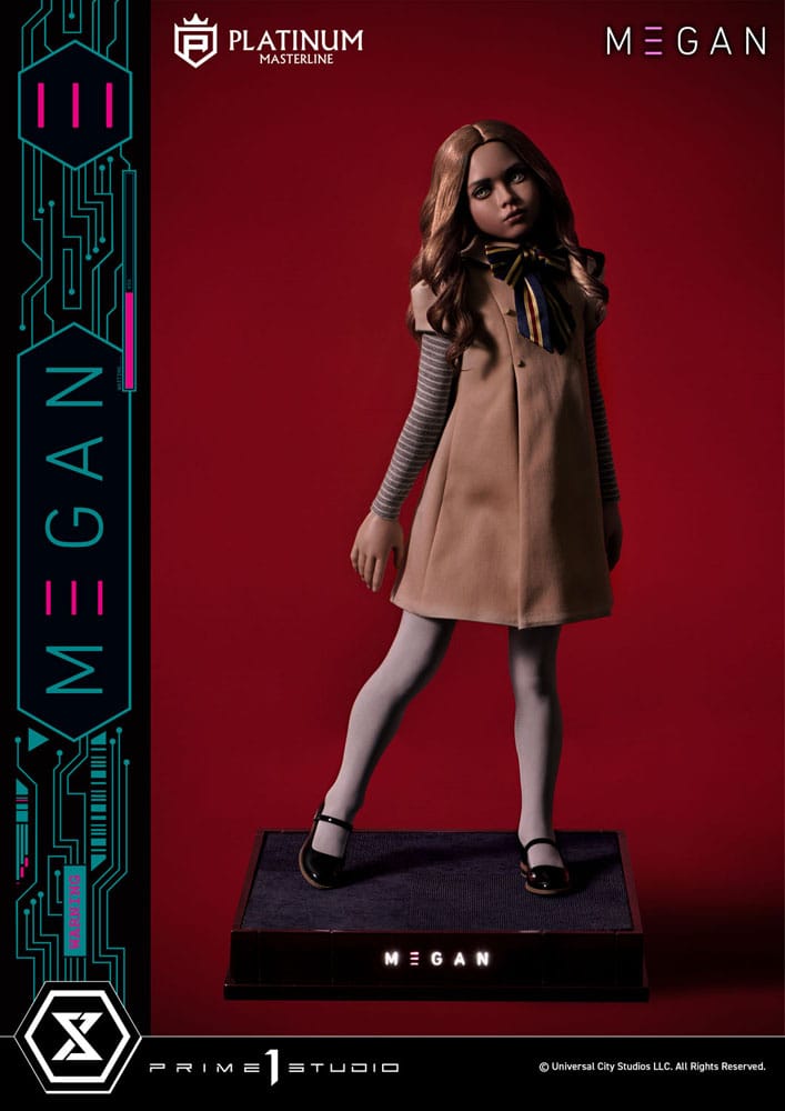 M3gan Platimum Masterline Series Statue 1/3 M3Gan Bonus Version 50 cm