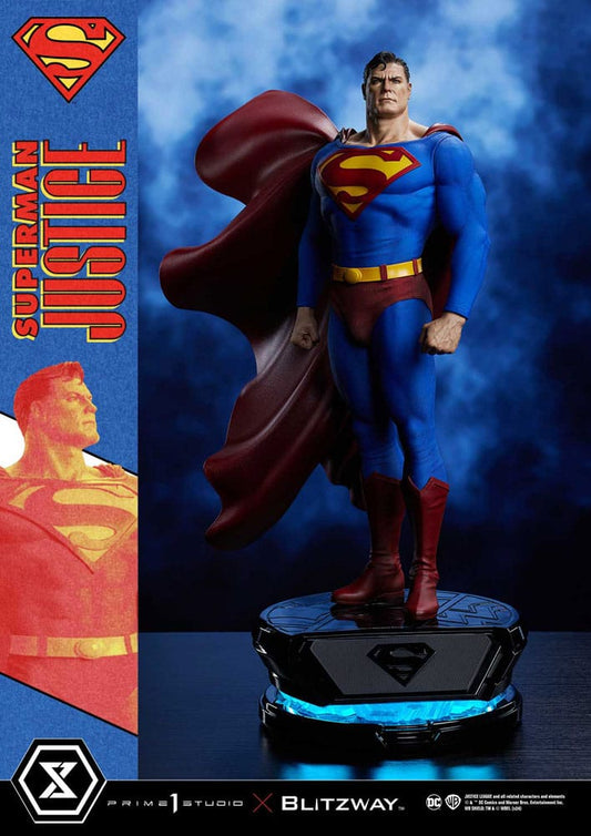 DC Comics Premium Masterline Series Statue 1/4 Superman Justice Comics 57 cm Statues