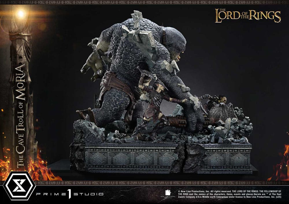 The Lord of the Rings Premium Masterline Series Statue 1/6 Cave Troll of Moria 91 cm