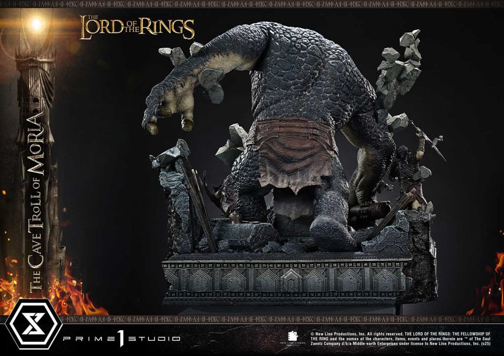 The Lord of the Rings Premium Masterline Series Statue 1/6 Cave Troll of Moria 91 cm