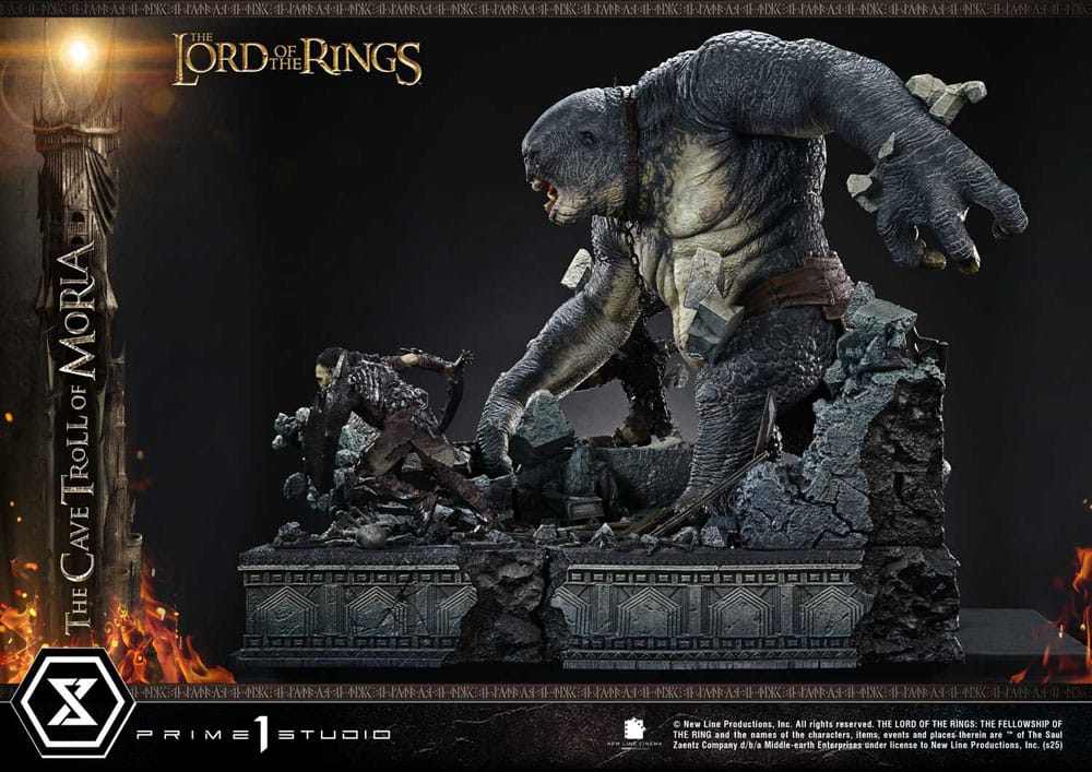 The Lord of the Rings Premium Masterline Series Statue 1/6 Cave Troll of Moria 91 cm