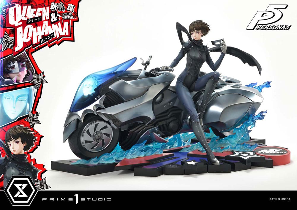 Persona 5 Premium Masterline Series Statue 1/4 Makoto Niijima ’Queen’ & Johanna 42 cm Statues
