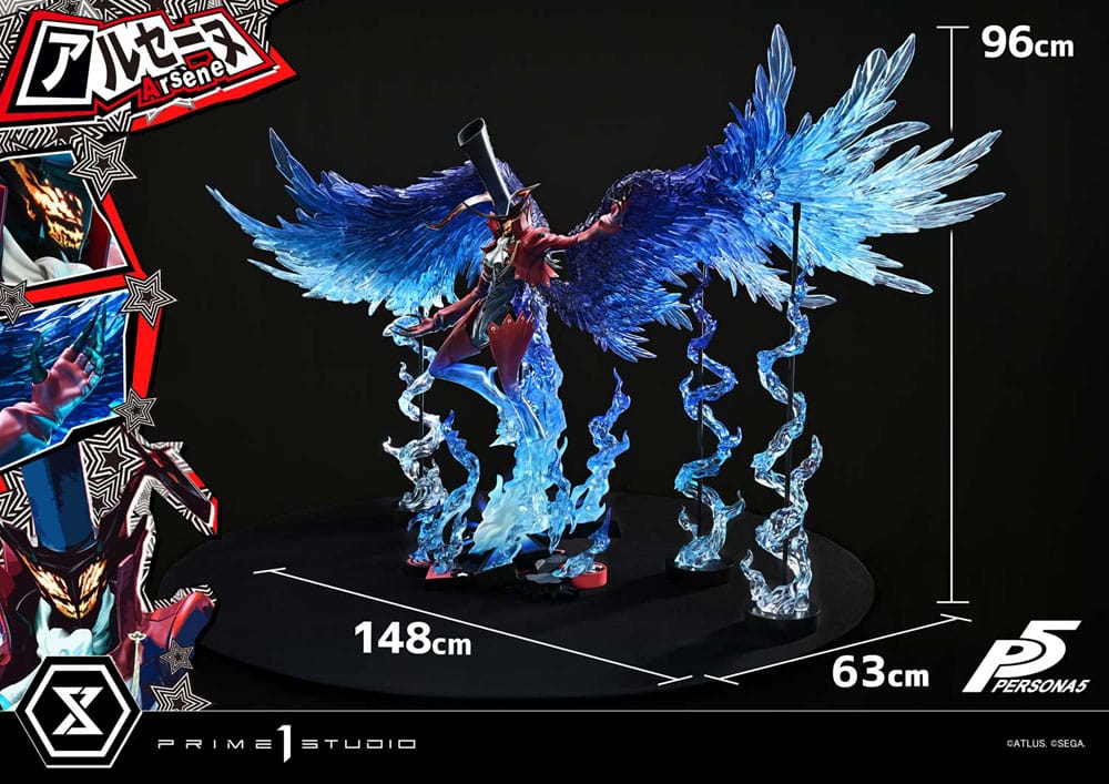 Persona 5 Premium Masterline Series Statue 1/4 Arsène 96 cm