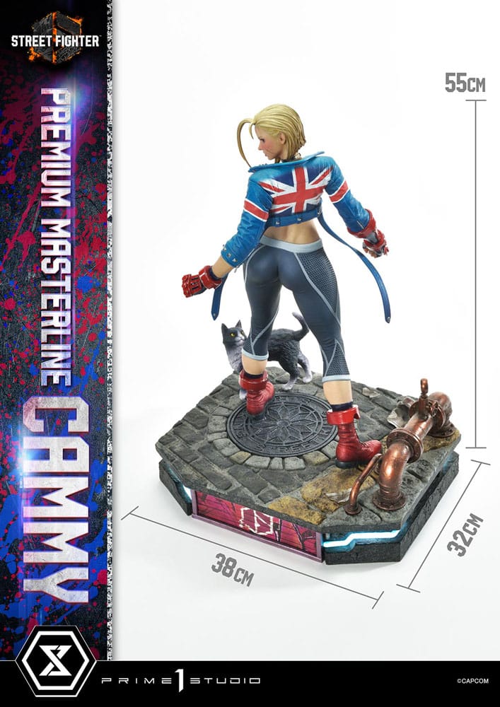 Street Fighter Ultimate Premium Masterline Series Statue 1/4 Cammy Regular Version 55 cm Statues
