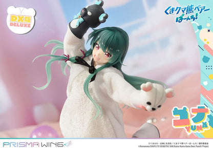 Kuma Kuma Kuma Bear Punch! Prisma Wing PVC Statue 1/7 Yuna Deluxe Version 28 cm