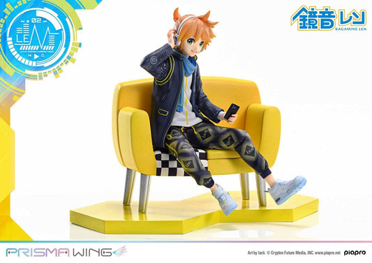 Vocaloid Piapro Characters Prisma Wing PVC Statue 1/7 Kagamine Len (Art by lack) 18 cm Statues