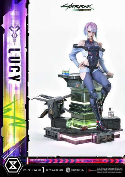 Cyberpunk: Edgerunners Real Elite Masterline Series Statue 1/4 Deluxe Bonus Version 50 cm