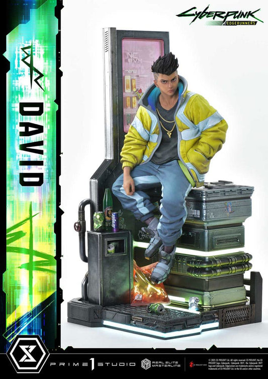 Cyberpunk: Edgerunners Real Elite Masterline Series Statue 1/4 David 58 cm Statues