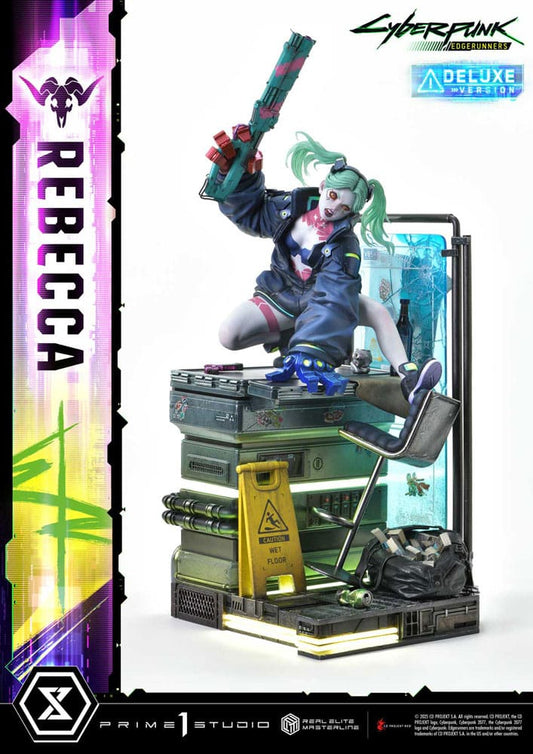 Cyberpunk: Edgerunners Real Elite Masterline Series Statue 1/4 Rebecca Deluxe Version 54 cm Statues