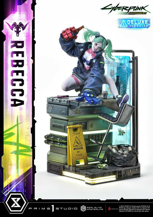 Cyberpunk: Edgerunners Real Elite Masterline Series Statue 1/4 Rebecca Deluxe Bonus Version 54 cm Statues