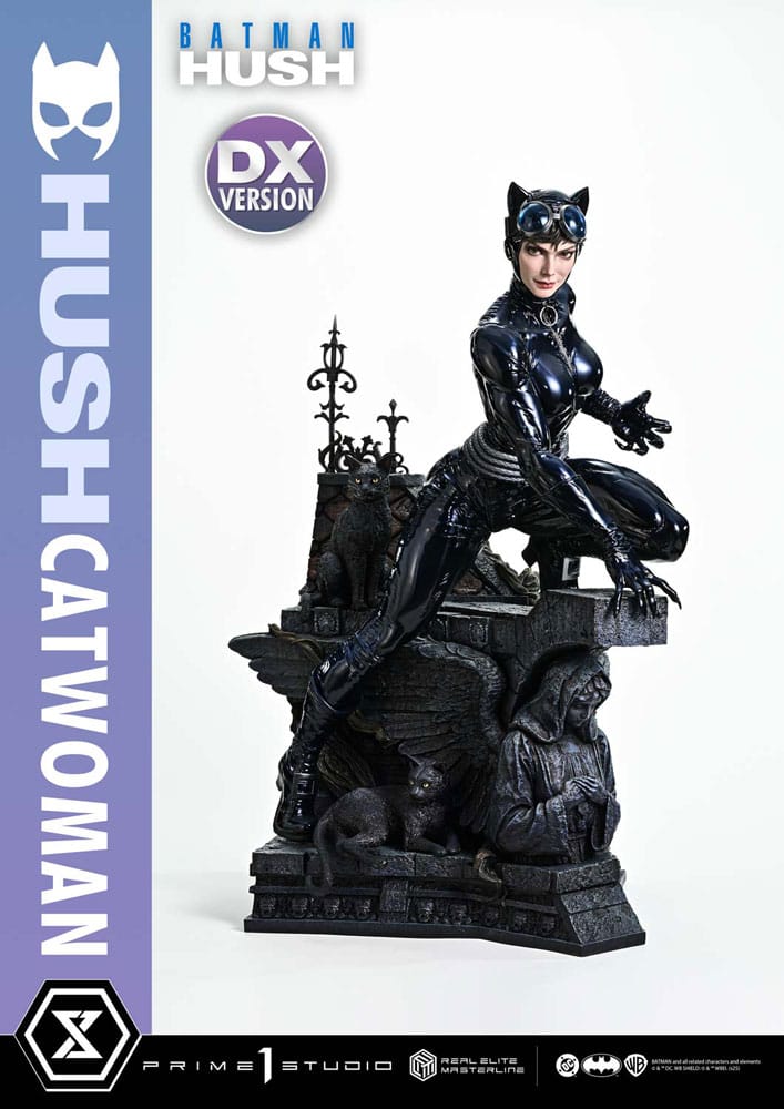 Batman: Hush (Comics) Real Elite Masterline Series Statue 1/3 Catwoman Deluxe Bonus Version 65 cm Statues
