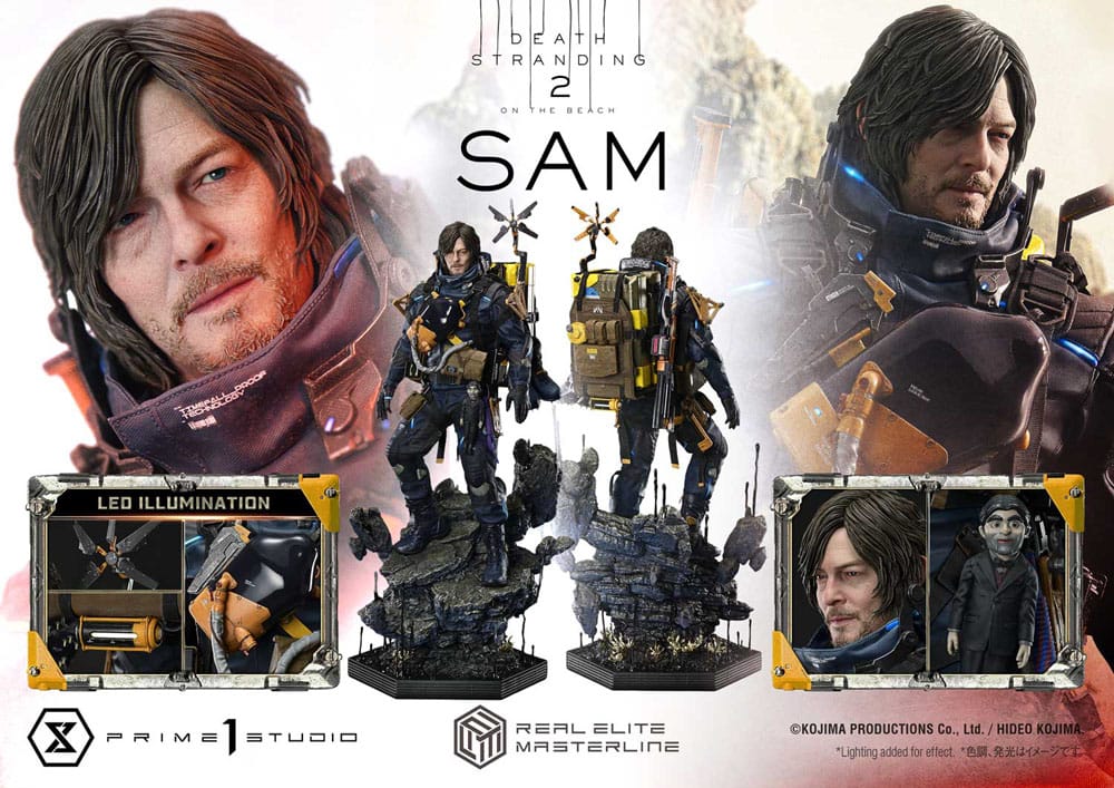 Death Stranding 2: On the Beach Real Elite Masterline Series Statue 1/3 Sam 83 cm